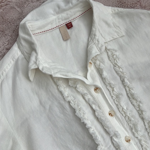 Anthropologie Pilcro Ruffled Buttondown - Picture 7 of 7
